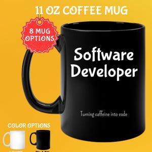 Engineer Gift: Quirky Software Developer Mug to Kickstart Your Morning Coding Sessions