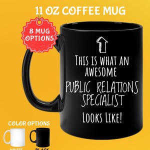 Tazza personalizzata per le pubbliche relazioni - Regalo ideale per esperti di pubbliche relazioni