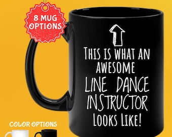 Caneca Line Dance: Presente para dançarinos, café, chá e chocolate