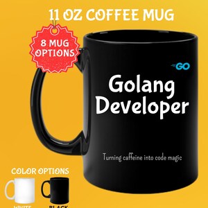Geek Essentials: Go(lang) Developer Mug - Fuel your coding sessions in style!