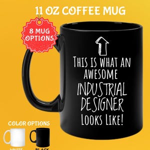 Taza de diseño industrial personalizada: Taza de café de cerámica personalizada