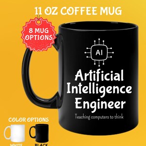 AI Mug: Data Scientist Gift, Machine Learning Coffee Mug