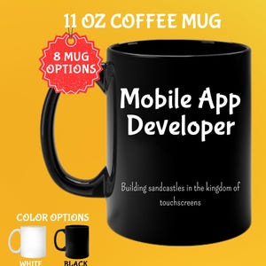 Android-utvecklarmugg: Programmerare, datorhumor