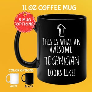 Geek Chic Technician Mug - Tech Support Gift - System Admin Coffee Cup