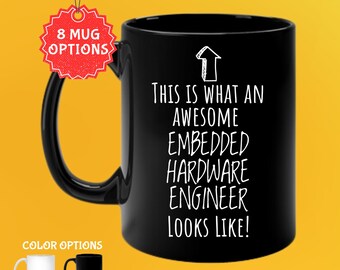 Taza de ingeniero de hardware integrado: divertida taza de café tecnológica