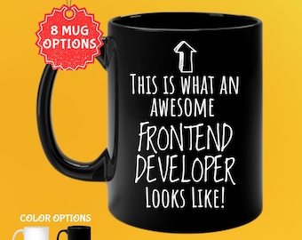 Frontend Developer Mug: Funny Gift for Programmers