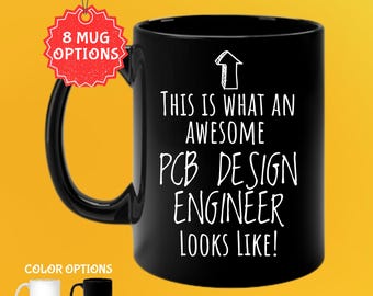 Taza de ingeniero de diseño de PCB: un regalo divertido para los amantes de la tecnología