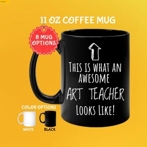Personalized Art Teacher Mug: Creative Instructor Gift