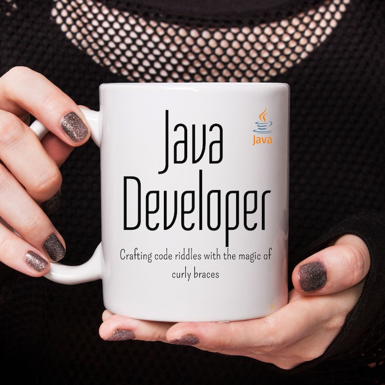 Java Programmer Mug Fun Gift for Developers Quirky Software Engineer ...