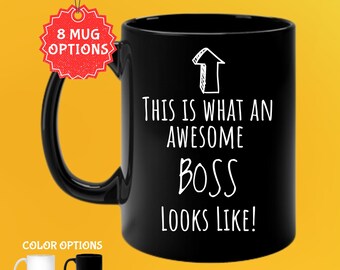 Funny Boss Coffee Mug: Office Gift for Manager