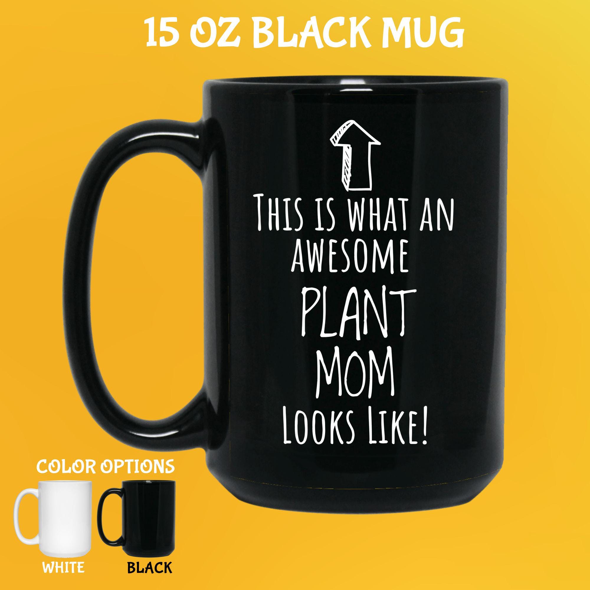 Tasse à café en céramique végétalienne 11 oz - Cadeau