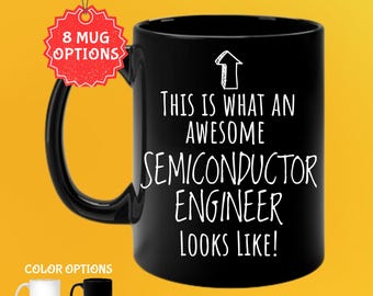 Taza de ingeniero de semiconductores: un regalo divertido para profesionales de la tecnología