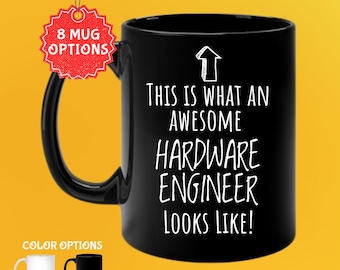 Taza de regalo para ingeniero de hardware: Divertida taza de café para profesionales de la tecnología