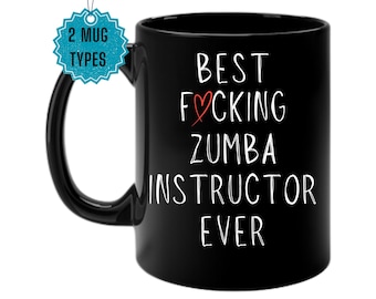Zumba Instructor Mug: Ceramic Coffee Mug Gift