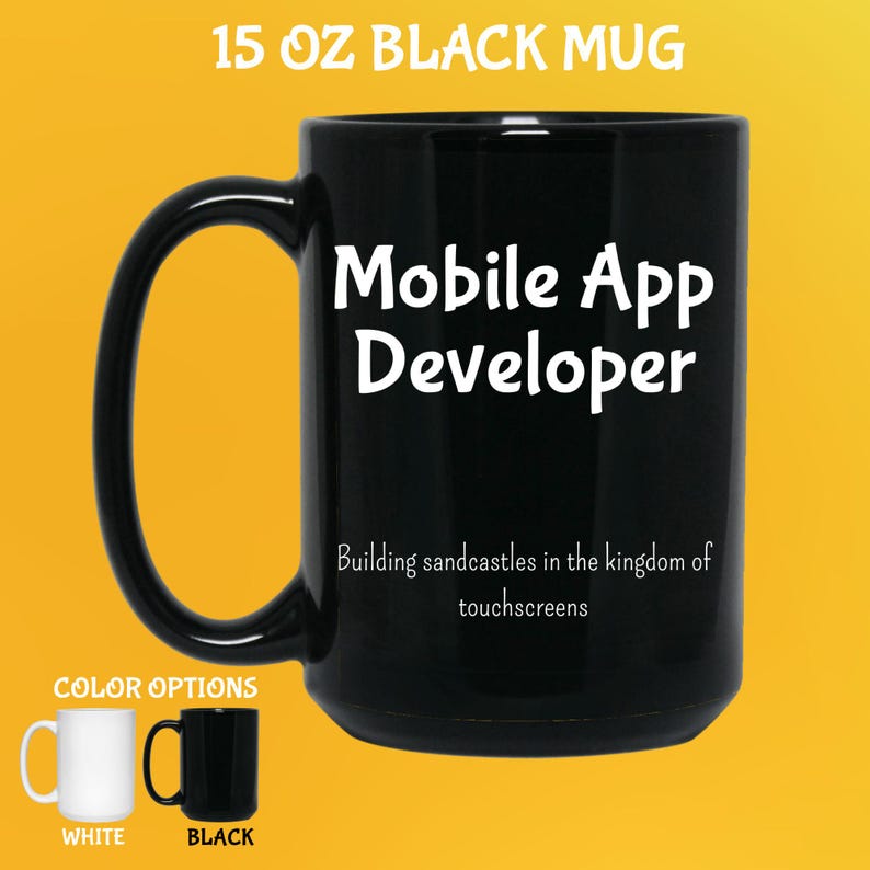 Tazza per sviluppatori Android: regalo per programmatori, umorismo informatico immagine 2