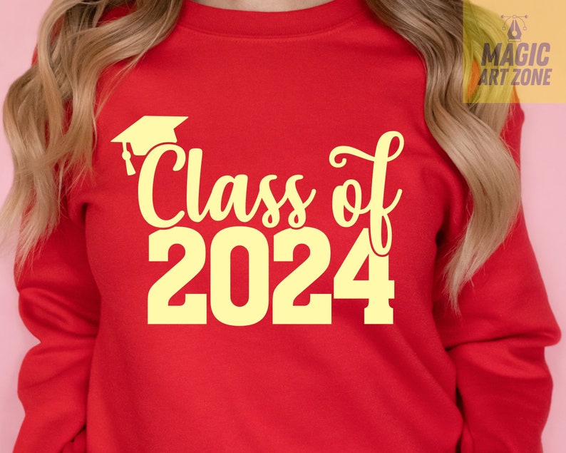 Class of 2024 SVG, Class of 2024 PNG, Graduation Svg, Cake Topper SVG ...