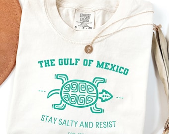 Stay Salty Gulf of Mexico,FDT Shirt, Liberal Womens Tee, Democrat Shirt, Resist Shirt,Anti Trump Gulf Of Mexico Shirt,Subtle Political Shirt