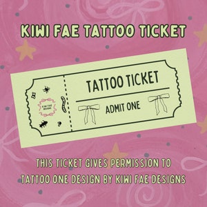 Tattoo Permission Ticket