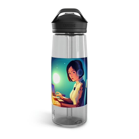 Retro Space Water bottle