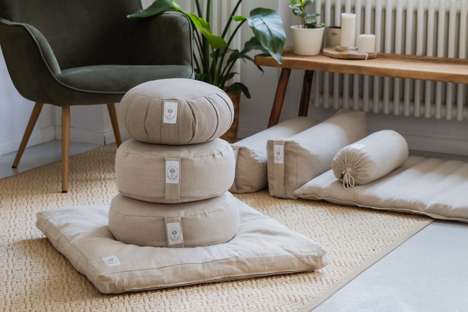 Spirit Love Buchweizenschalen Meditationskissen Yogakissen Zenkissen spirit-love-buchweizenschalen-meditationskissen-yogakissen-zenkissen