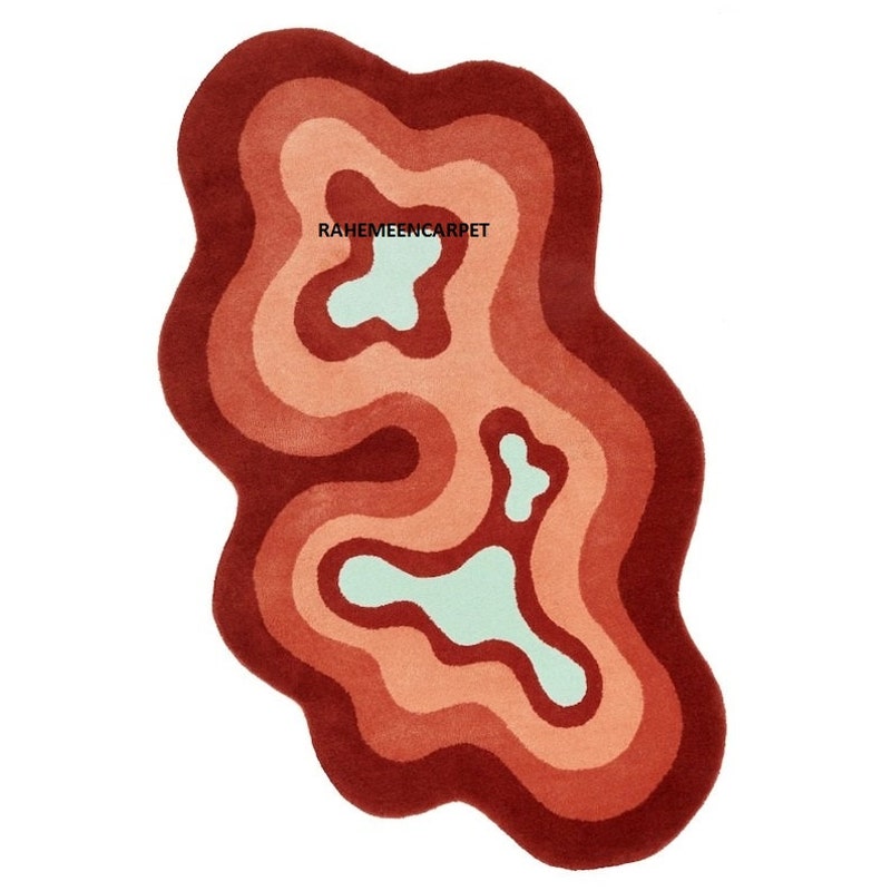 Abstract Shaped Rug - Etsy