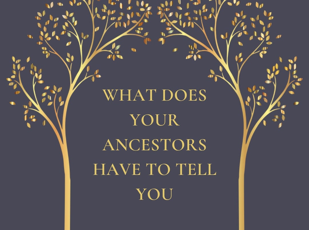 Message From Your Ancestors Short, Psychic Reading, Same Day Reading ...