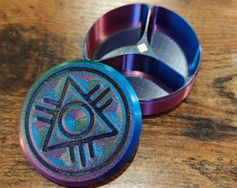 Boomtown Compartment Box: Plant-Based Starch, Magnetic Lid