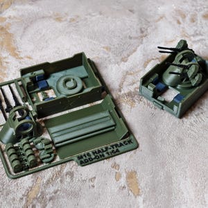 US Flugabwehrkanone Add-on! 3D gedruckte Bausatz Karte, ww2 Modelle, 3d gedruckte Modelle, Militär Modellbau, Konstrukteur, Bausatz, LKW