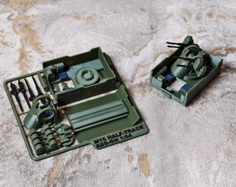 US Half-Track AA-Gun Add-on, 3D Printed Kit (1:64 Scale)
