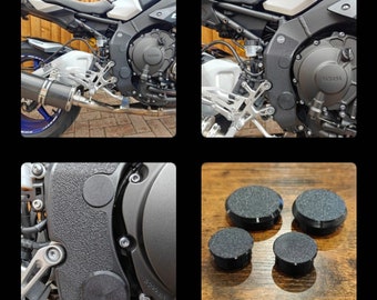 Tapones de cuadro Yamaha MT-10 Gen 1 y 2 (2016 - 2023+), YAMAHA R1 (2015 - 2023+)