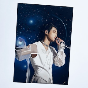 Ateez Seonghwa Star 1117 Art Print A5 / A6 / Kpop