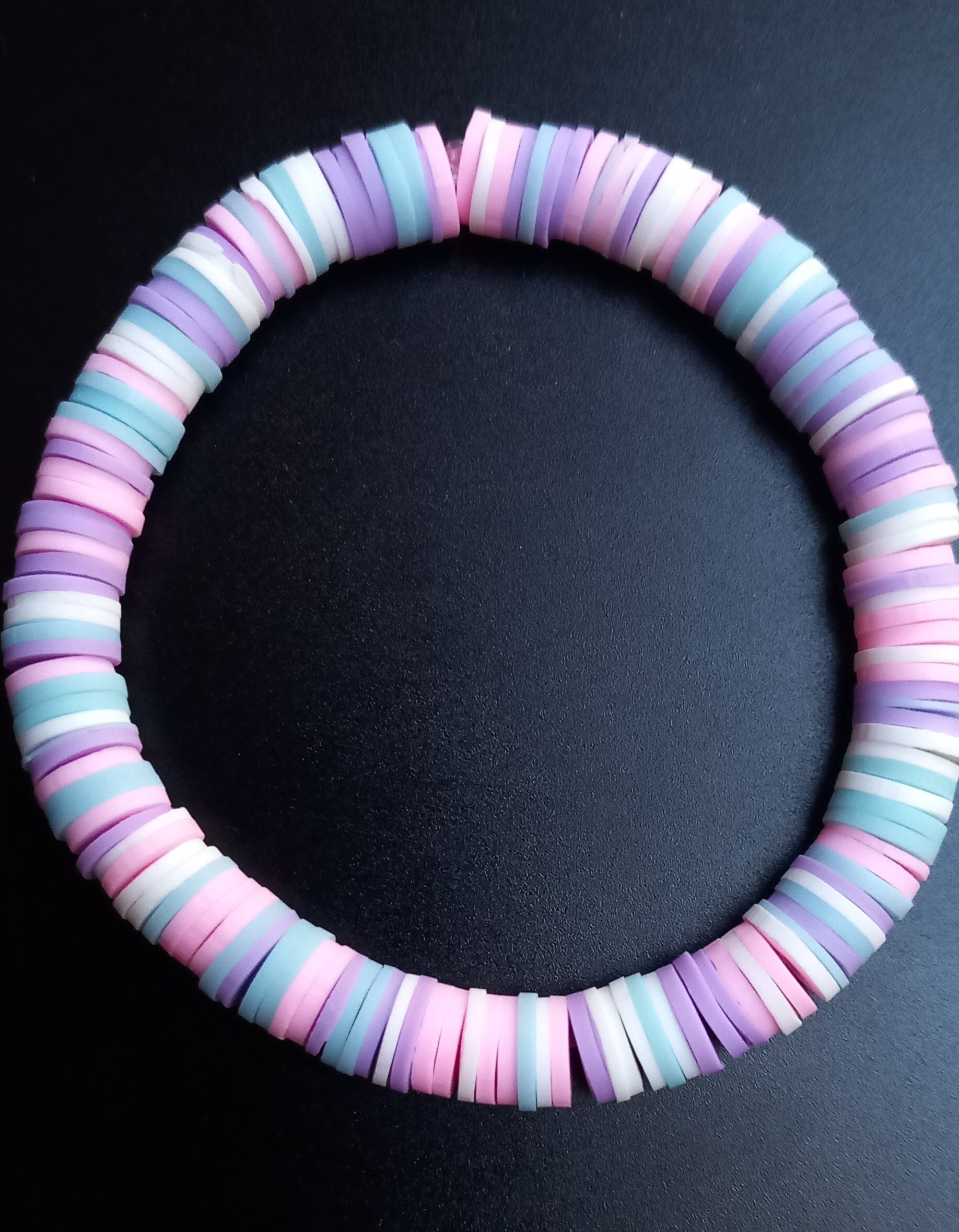 So Sweet Clay Bead Bracelet - Pastel – design-eye-gallery