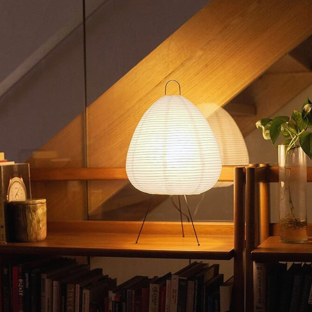 Noguchi Paper Lamp Akari Lamp 1A Replica Japanese Paper Lamp Etsy