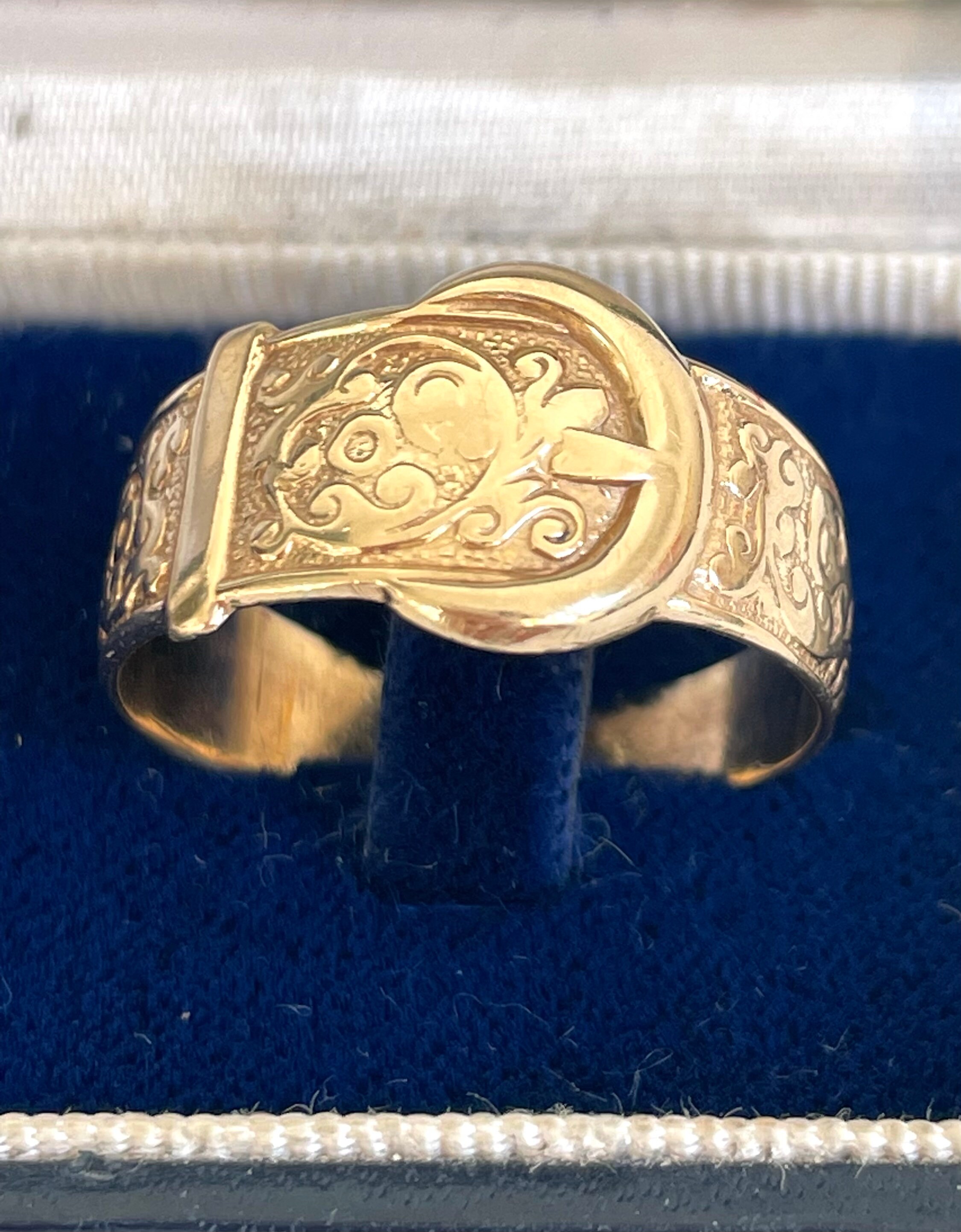 James avery top buckle ring