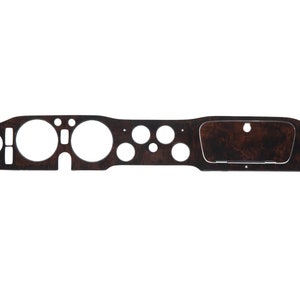 Walnut Wood Dash Trim for 1969-70 Triumph TR6