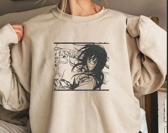 War Devil Embroidered Crewneck Sweatshirt