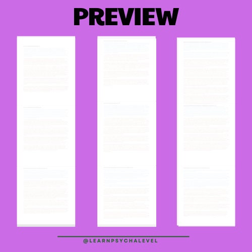 AQA A Level Psychology Detailed Essay Plans - Biopsychology (A*) - Etsy