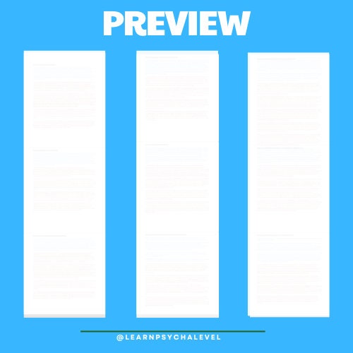 AQA A Level Psychology Detailed Essay Plans - Memory (A*) - Etsy UK