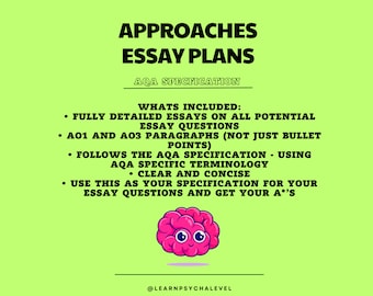AQA A Level Psychology Detailed Essay Plans - Social Influence (A* ...
