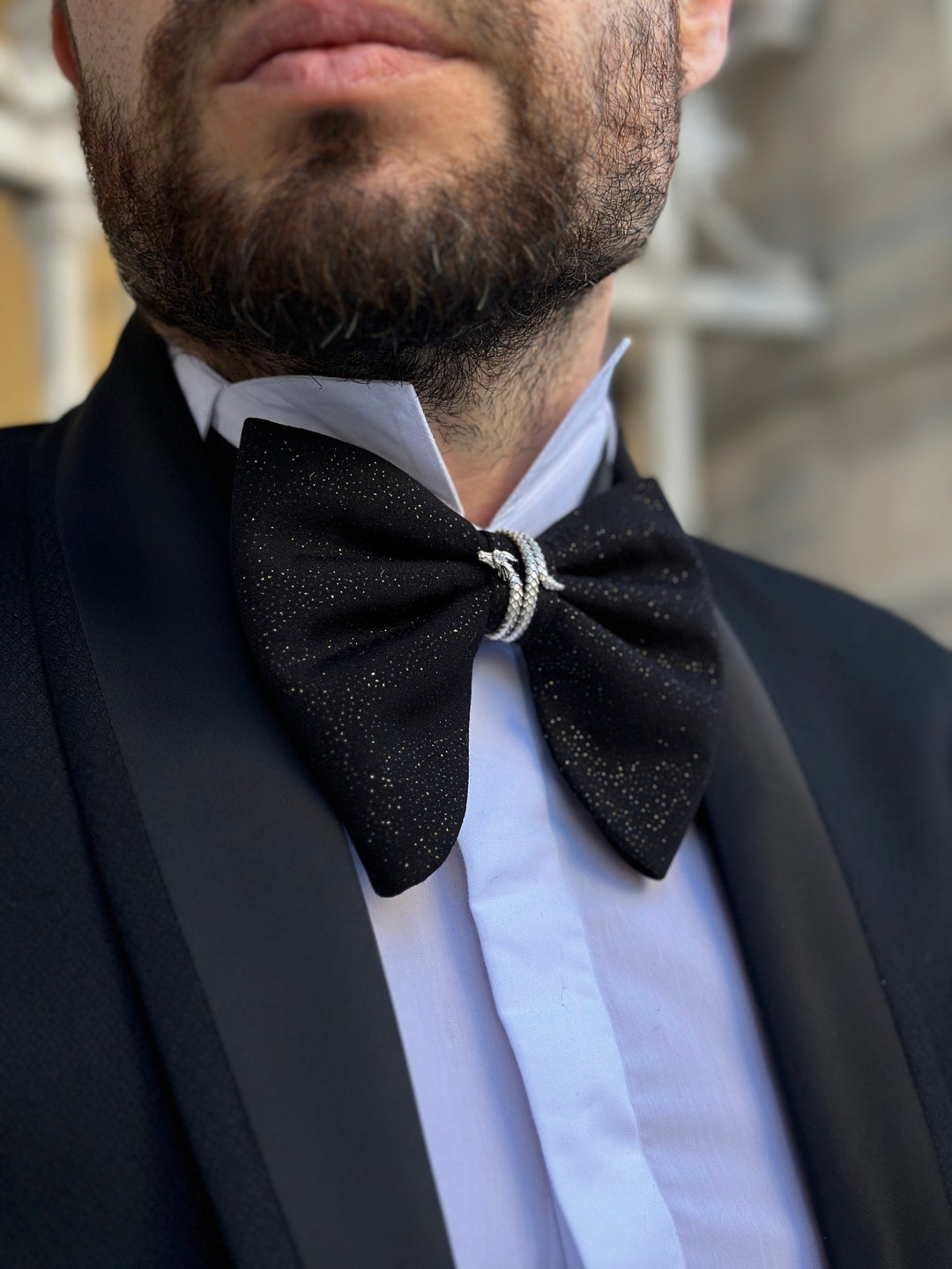 tom ford bow tie satin