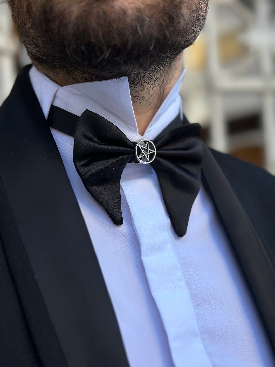 mens butterfly bow tie