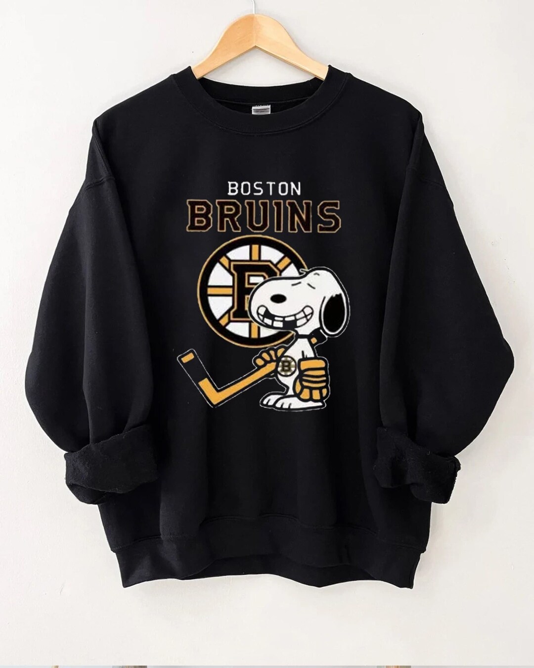 Boston Bruins Sweatshirt Bruins Tee Hockey Sweatshirt Etsy Canada