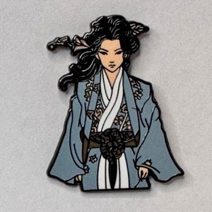 Wuxia Character - Enamel Pin 1.5"