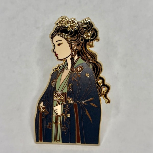 Elegant Lady - Wuxia Enamel Pin 2-Inch