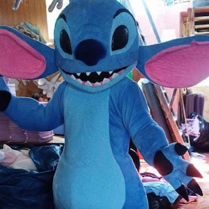 Disfraz de mascota de fiesta para adultos de Blu Alien inspirado en disfraz de adulto
