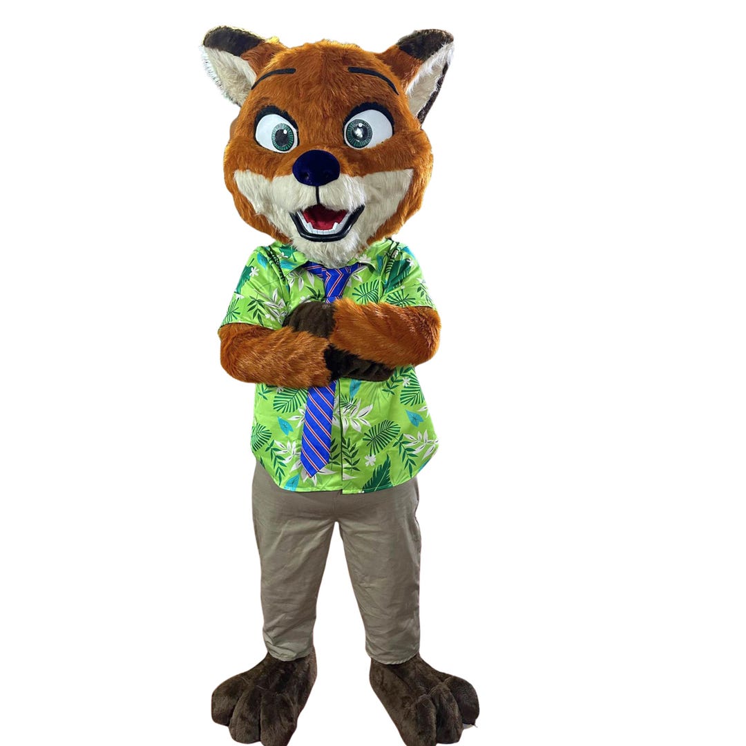 Fox Adult Party Mascot Costume - Etsy