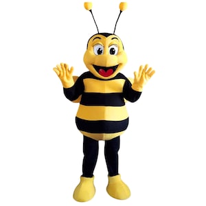 Bijenfeestmascottekostuum voor volwassenen
