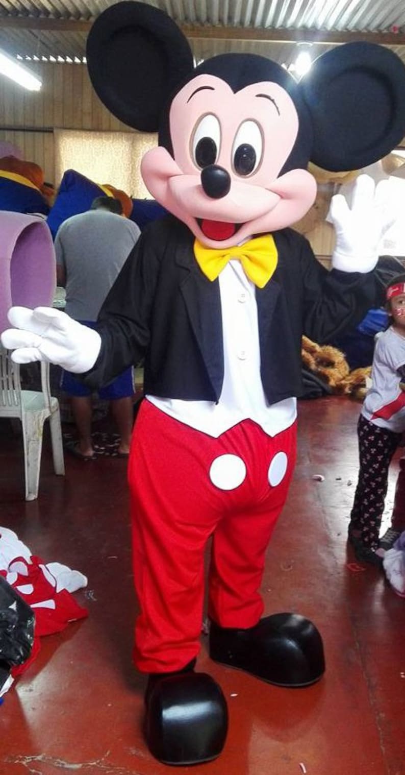 Mickey Mouse Adult Party Mascot Costume - Etsy