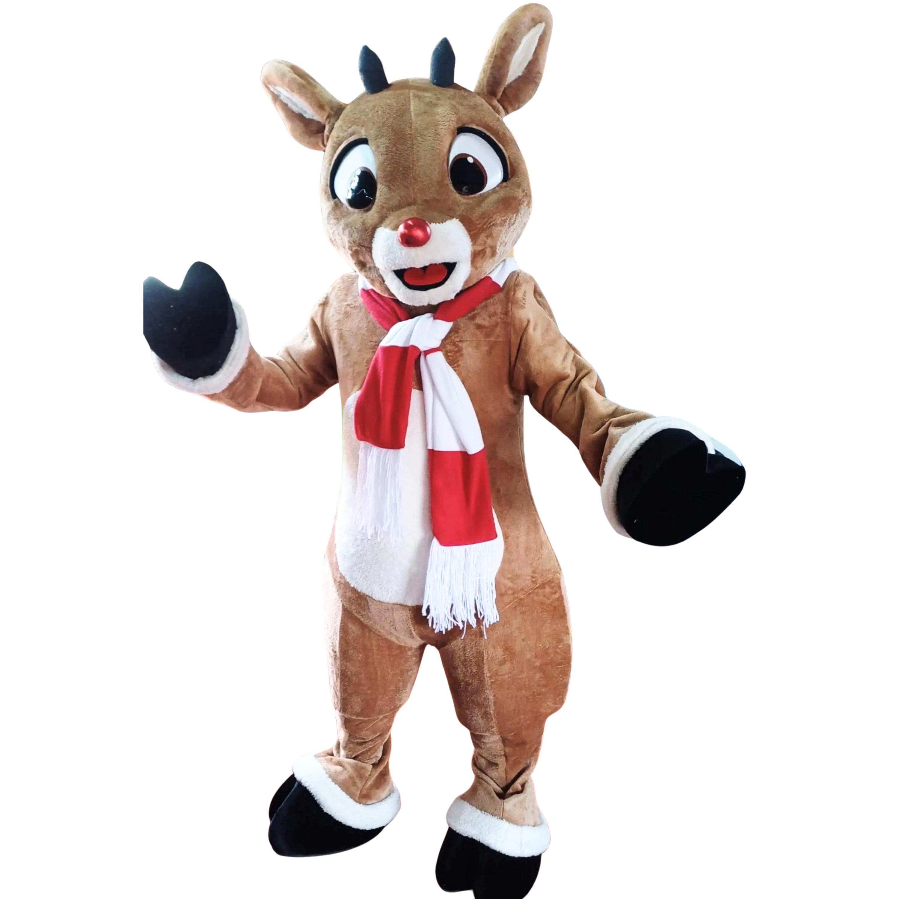 white christmas dresses Adults Reindeer Costume with Hood main image 1