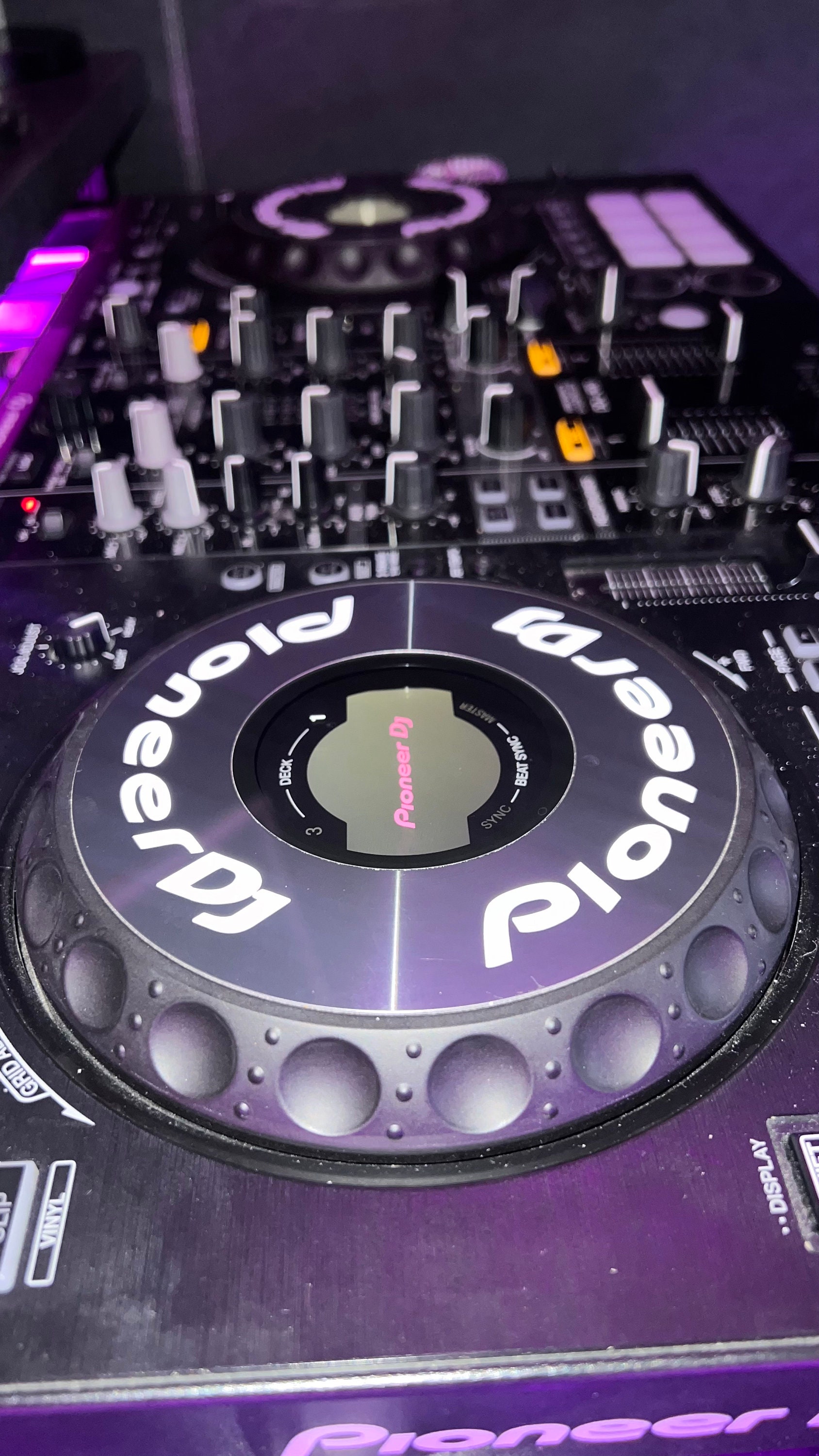 Pioneer DJ DDJ 800 400 FLX10 DDJ 1000 Full size Jog Wheel Decal